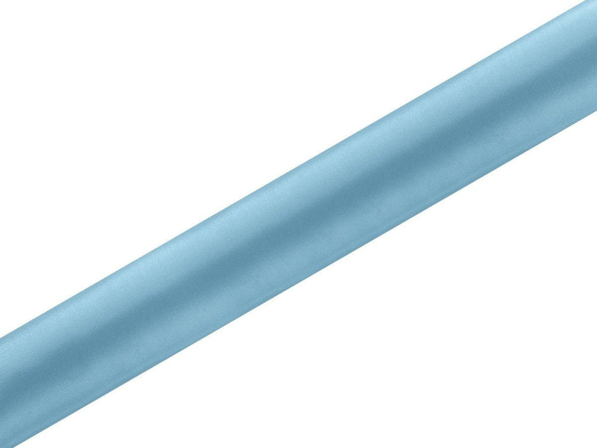 Turquoise Tafelloper 36cm 9m van Partydeco koop je bij Partywinkel