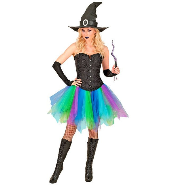 Tutu Blauw/Lichtblauw/Groen van Widmann koop je bij Partywinkel
