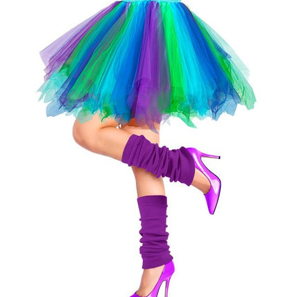 Tutu Blauw/Lichtblauw/Groen van Widmann koop je bij Partywinkel