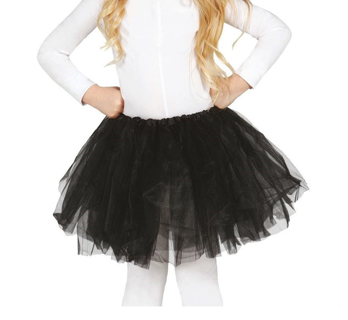 Tutu Kind Zwart 31cm van Fiestas Guirca koop je bij Partywinkel