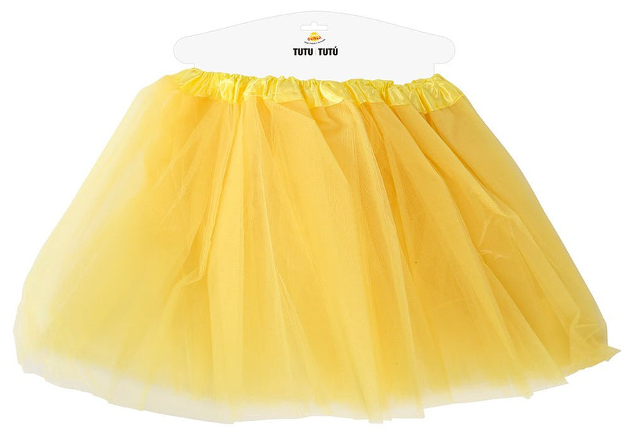 Tutu Neon Geel 40cm van Fiestas Guirca koop je bij Partywinkel