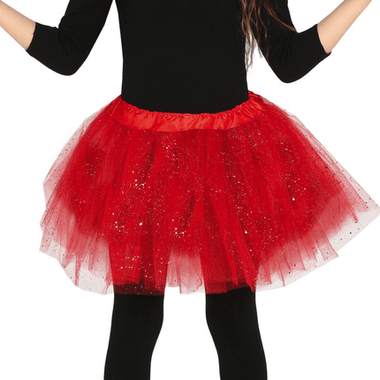 Tutu Rood Kind 31cm van Fiestas Guirca koop je bij Partywinkel