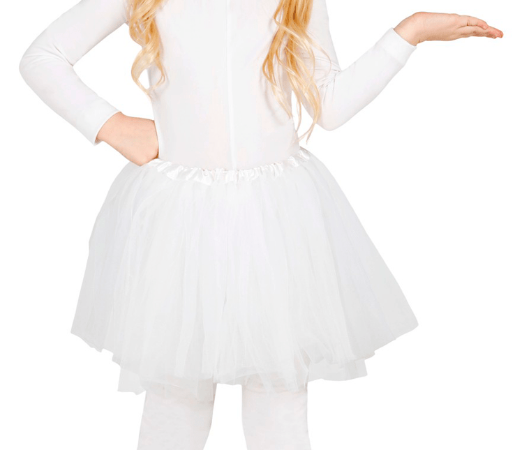 Tutu Wit Kind 31cm van Fiestas Guirca koop je bij Partywinkel