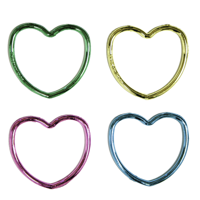 Uitdeelcadeautjes Armbanden Hart 7cm 12st van Unique koop je bij Partywinkel