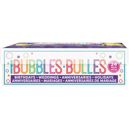 Uitdeelcadeautjes Bellenblaas 18ml 24st van Unique koop je bij Partywinkel
