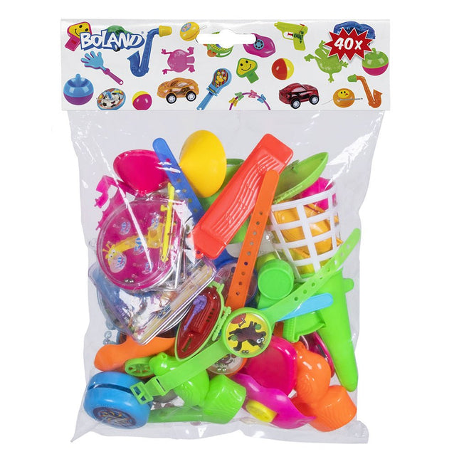 Uitdeelcadeautjes Gemixed 40st van Boland koop je bij Partywinkel