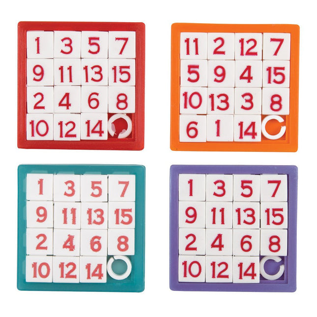 Uitdeelcadeautjes Getallen Puzzels 4st van Unique koop je bij Partywinkel