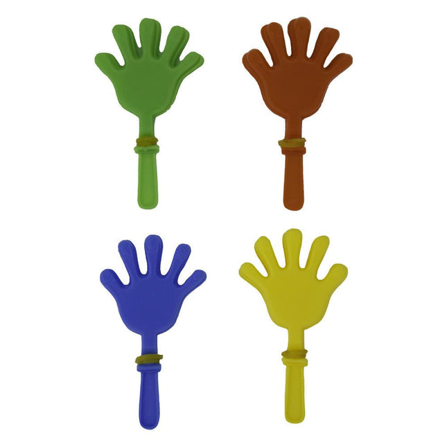 Uitdeelcadeautjes Handklappers 8cm 8st van Unique koop je bij Partywinkel