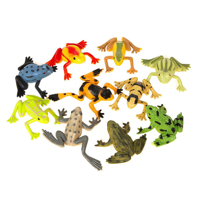 Uitdeelcadeautjes Kikkers 5cm 8st van Unique koop je bij Partywinkel