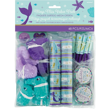 Uitdeelcadeautjes Mermaid Wishes 48 delig van Riethmueller koop je bij Partywinkel
