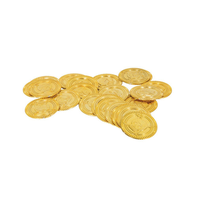 Uitdeelcadeautjes Piraten Munten 3cm 144st van Unique koop je bij Partywinkel