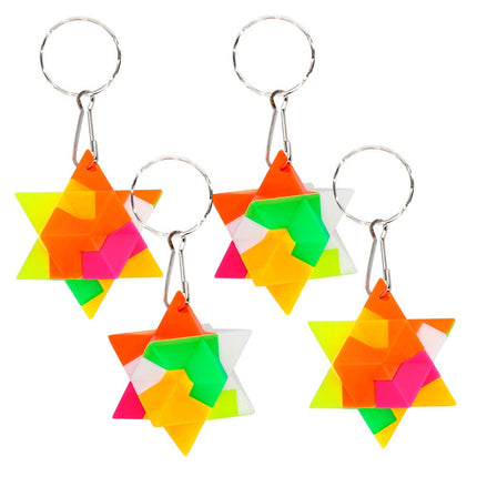 Uitdeelcadeautjes Puzzel Sleutelhanger 3cm 4st van Boland koop je bij Partywinkel