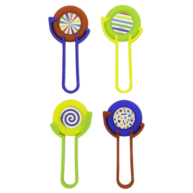 Uitdeelcadeautjes Schijfschieters 11cm 4st van Unique koop je bij Partywinkel