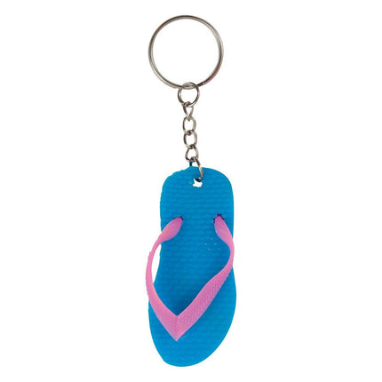 Uitdeelcadeautjes Sleutelhangers Slipper 10cm 6st van Unique koop je bij Partywinkel