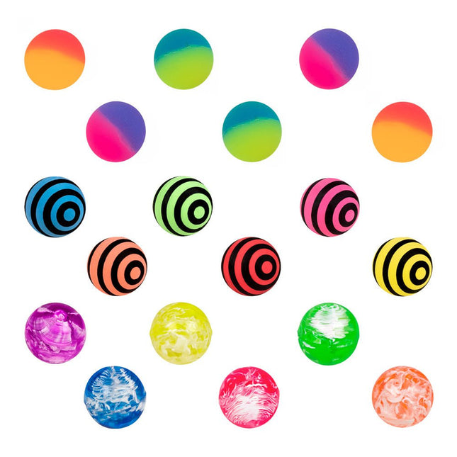 Uitdeelcadeautjes Stuiterballen 3cm 18st van Boland koop je bij Partywinkel