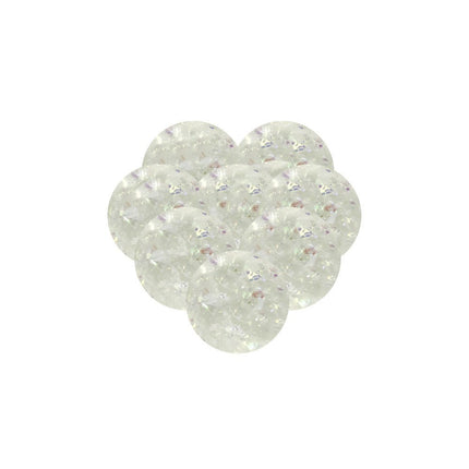 Uitdeelcadeautjes Stuiterballen Doorzichtig 3cm 8st van Unique koop je bij Partywinkel