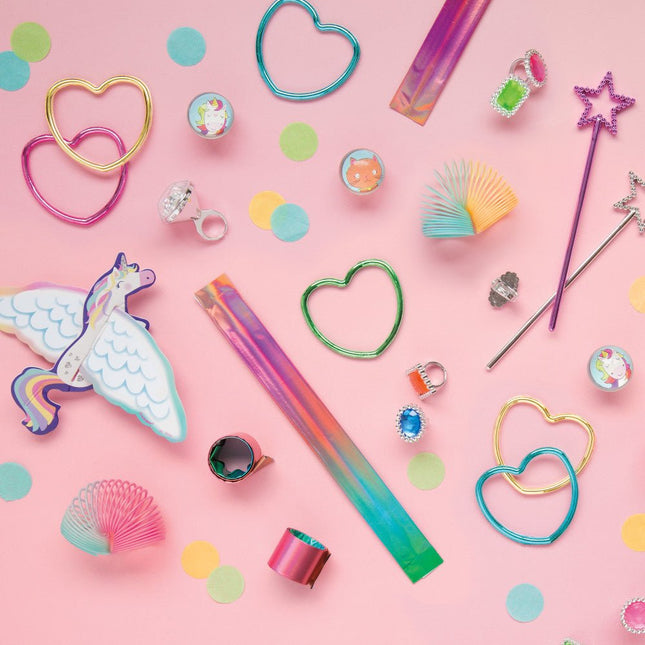 Uitdeelcadeautjes Toverstaffen Ster 18cm 8st van Unique koop je bij Partywinkel