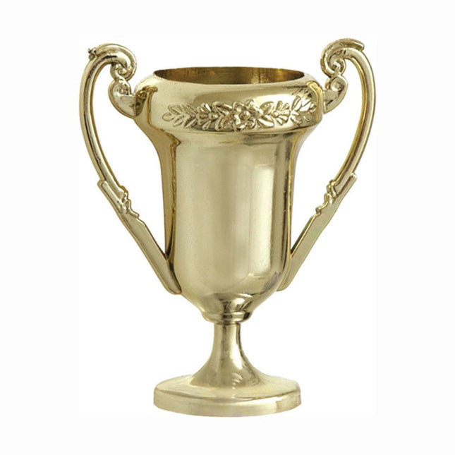 Uitdeelcadeautjes Trofee Goud 6,5cm 4st van Unique koop je bij Partywinkel