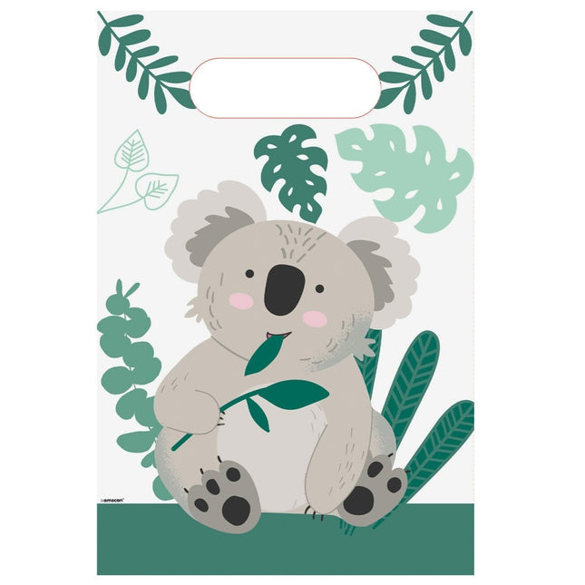 Uitdeelzakjes Koala 23cm 8st van Riethmueller koop je bij Partywinkel