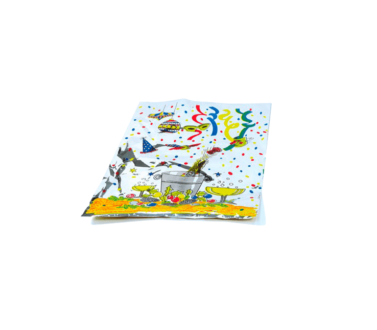 Uitdeelzakjes Metallic 40cm 100st van Fiestas Guirca koop je bij Partywinkel