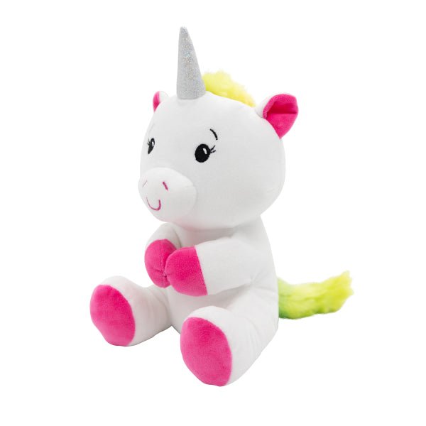 Unicorn Ballon Gewicht 2 - In - 1 Knuffel 21cm van Riethmueller koop je bij Partywinkel