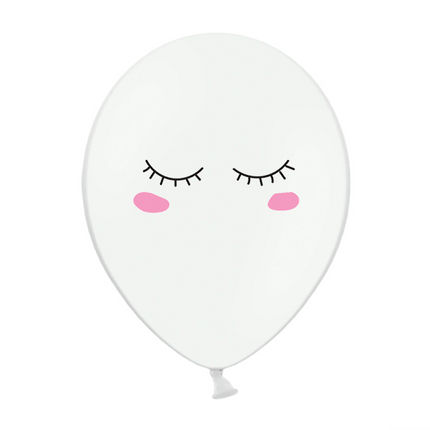 Unicorn Ballonnen 30cm 6st van Partydeco koop je bij Partywinkel