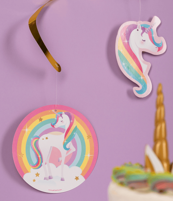 Unicorn Hangdecoratie van Paper Dreams koop je bij Partywinkel