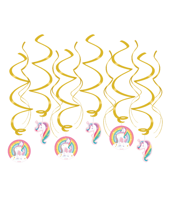 Unicorn Hangdecoratie van Paper Dreams koop je bij Partywinkel
