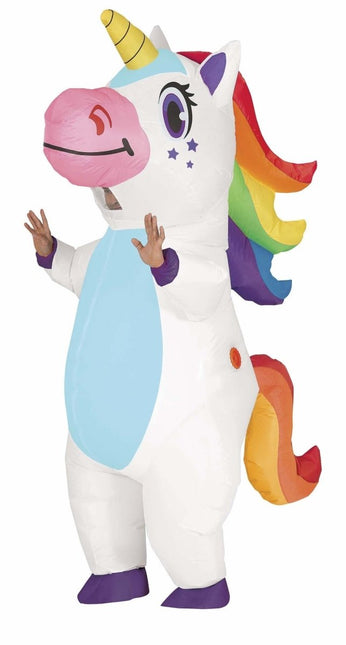 Unicorn Kostuum Opblaasbaar van Fiestas Guirca koop je bij Partywinkel