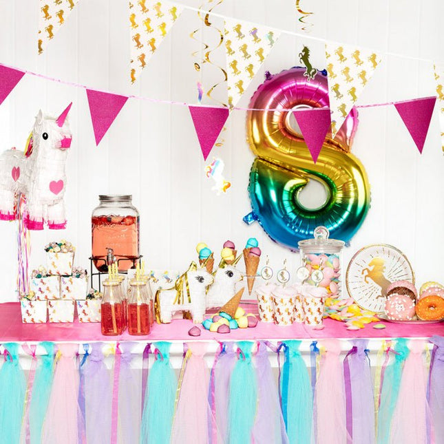 Unicorn Slingers Folie 4m van Boland koop je bij Partywinkel