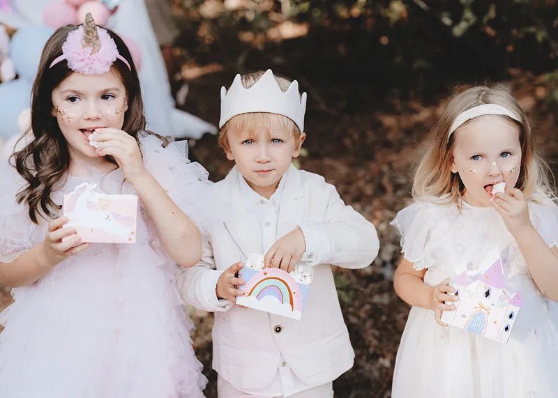 Unicorn Snackbakje 12cm 6st van Partydeco koop je bij Partywinkel