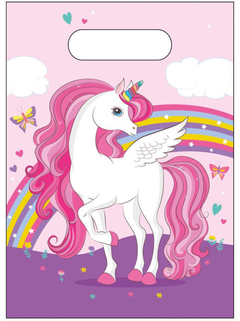 Unicorn Uitdeelzakjes 6st van Procos koop je bij Partywinkel