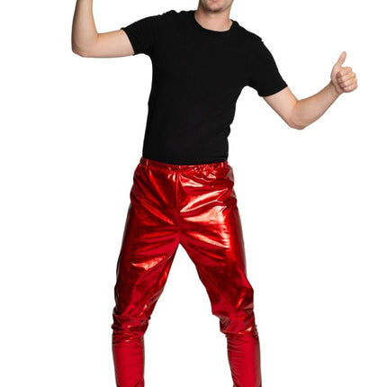 Disco '70s Pants, Red