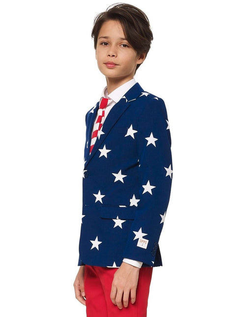 USA Stars Stripes Pak Jongen Tiener OppoSuits van OppoSuits koop je bij Partywinkel