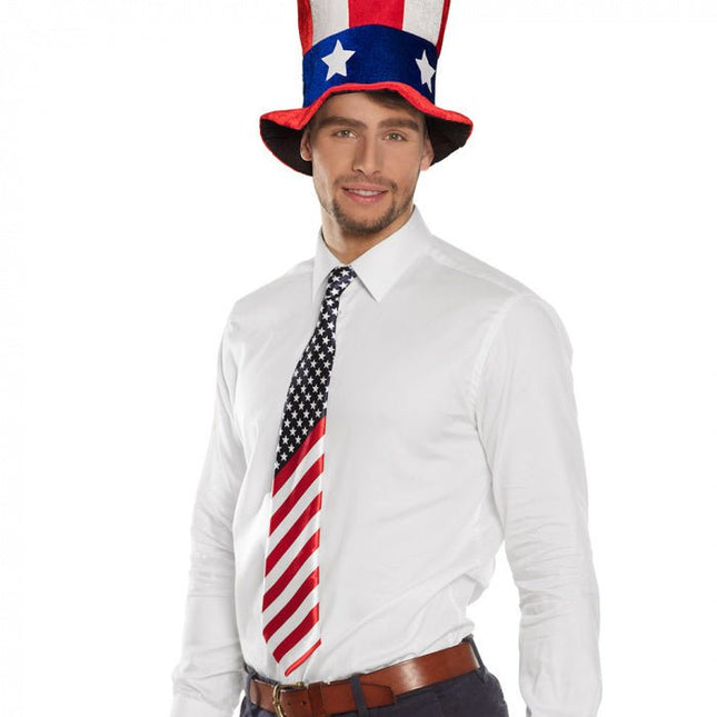 USA Stropdas van Boland koop je bij Partywinkel