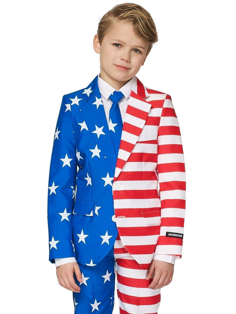 USA Vlag Pak Jongen Suitmeister van Suitmeister koop je bij Partywinkel