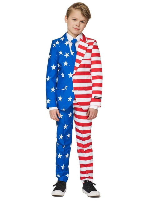 USA Vlag Pak Jongen Suitmeister van Suitmeister koop je bij Partywinkel
