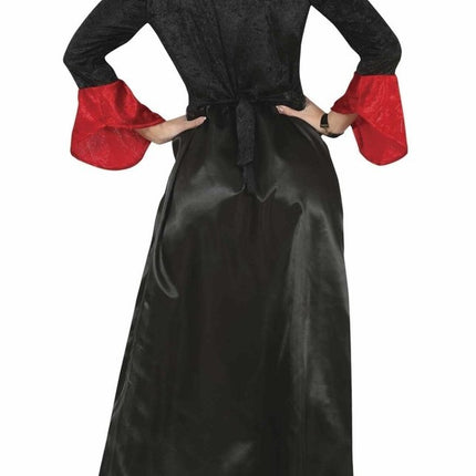 Vampier Halloween Kostuum Dames Rood Zwart van Fiestas Guirca koop je bij Partywinkel