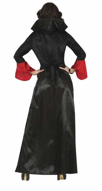 Vampier Halloween Kostuum Dames Rood Zwart van Fiestas Guirca koop je bij Partywinkel