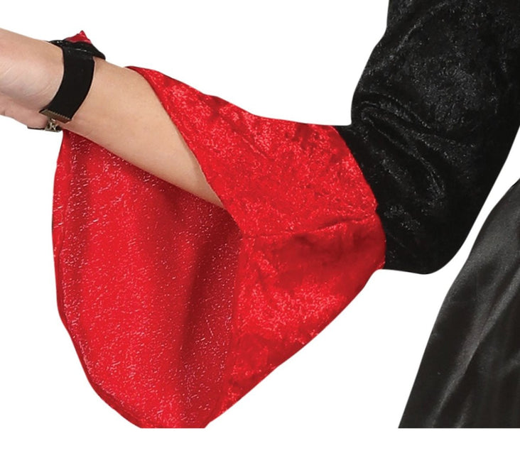 Vampier Halloween Kostuum Dames Rood Zwart van Fiestas Guirca koop je bij Partywinkel