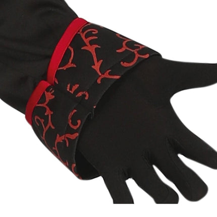 Vampier Halloween Kostuum Heren ROod Zwart van Fiestas Guirca koop je bij Partywinkel