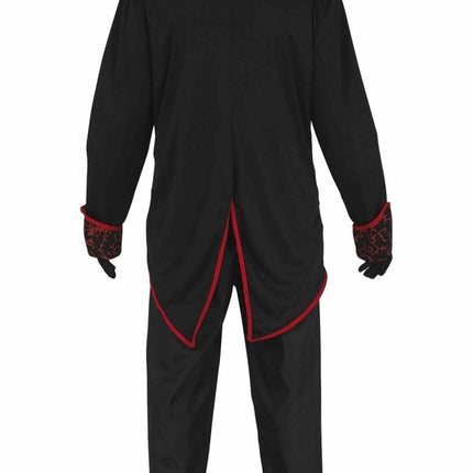 Vampier Halloween Kostuum Heren ROod Zwart van Fiestas Guirca koop je bij Partywinkel