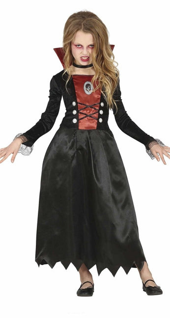 Vampier Halloween Kostuum Meisje van Fiestas Guirca koop je bij Partywinkel