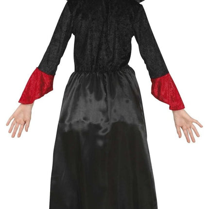 Vampier Halloween Kostuum Meisje Rood van Fiestas Guirca koop je bij Partywinkel