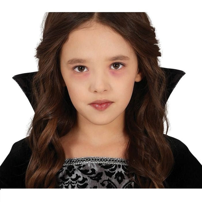 Vampier Halloween Kostuum Meisje Zilver van Fiestas Guirca koop je bij Partywinkel