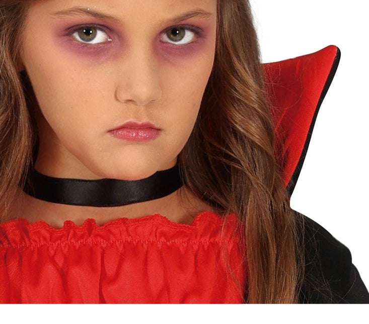 Vampier Halloween Kostuum Meisje Zwart van Fiestas Guirca koop je bij Partywinkel