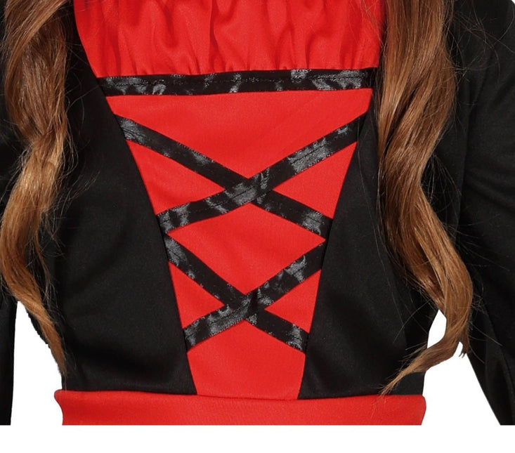 Vampier Halloween Kostuum Meisje Zwart van Fiestas Guirca koop je bij Partywinkel