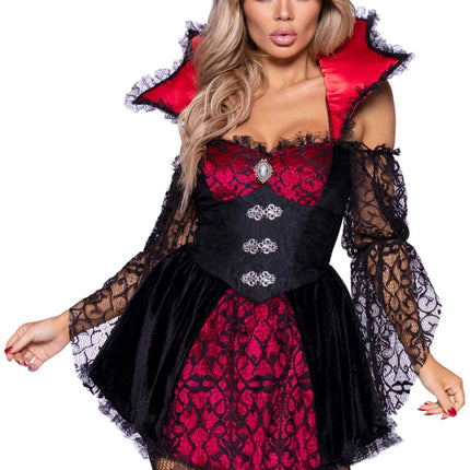 Vampier Jurk Dames Leg Avenue van Leg Avenue koop je bij Partywinkel