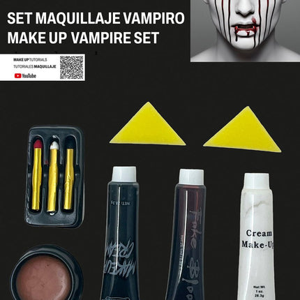 Vampier Schminkset 6 delig van Fiestas Guirca koop je bij Partywinkel