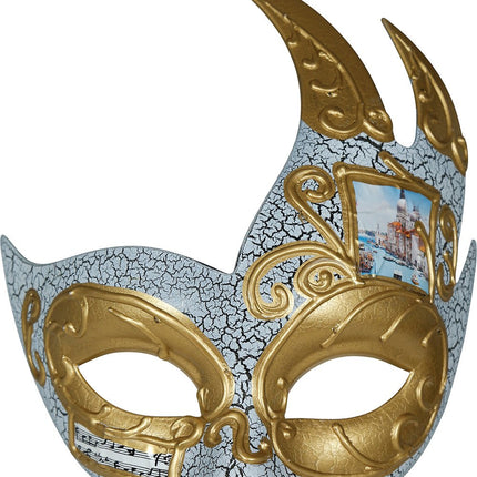 Venetiaans Oogmasker Goud van Fiestas Guirca koop je bij Partywinkel